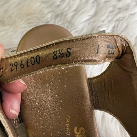 SAS Women's Suntimer Tan Sandals Croc Size 8.5 S - Picture 8 of 9